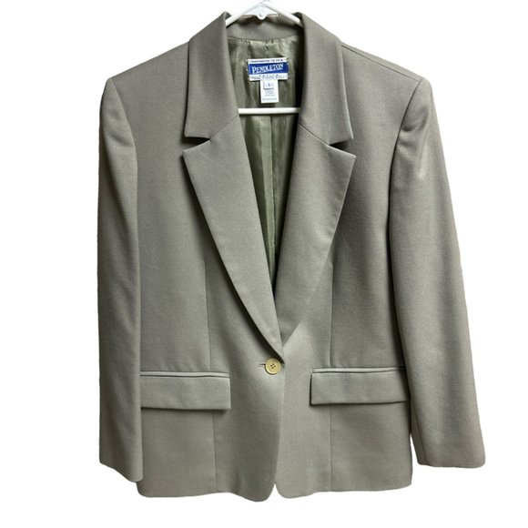 Pendleton Wool Skirt And Blazer - Picture 2 of 15